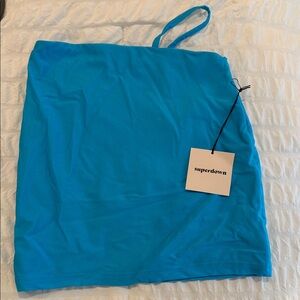 Superdown blue skirt